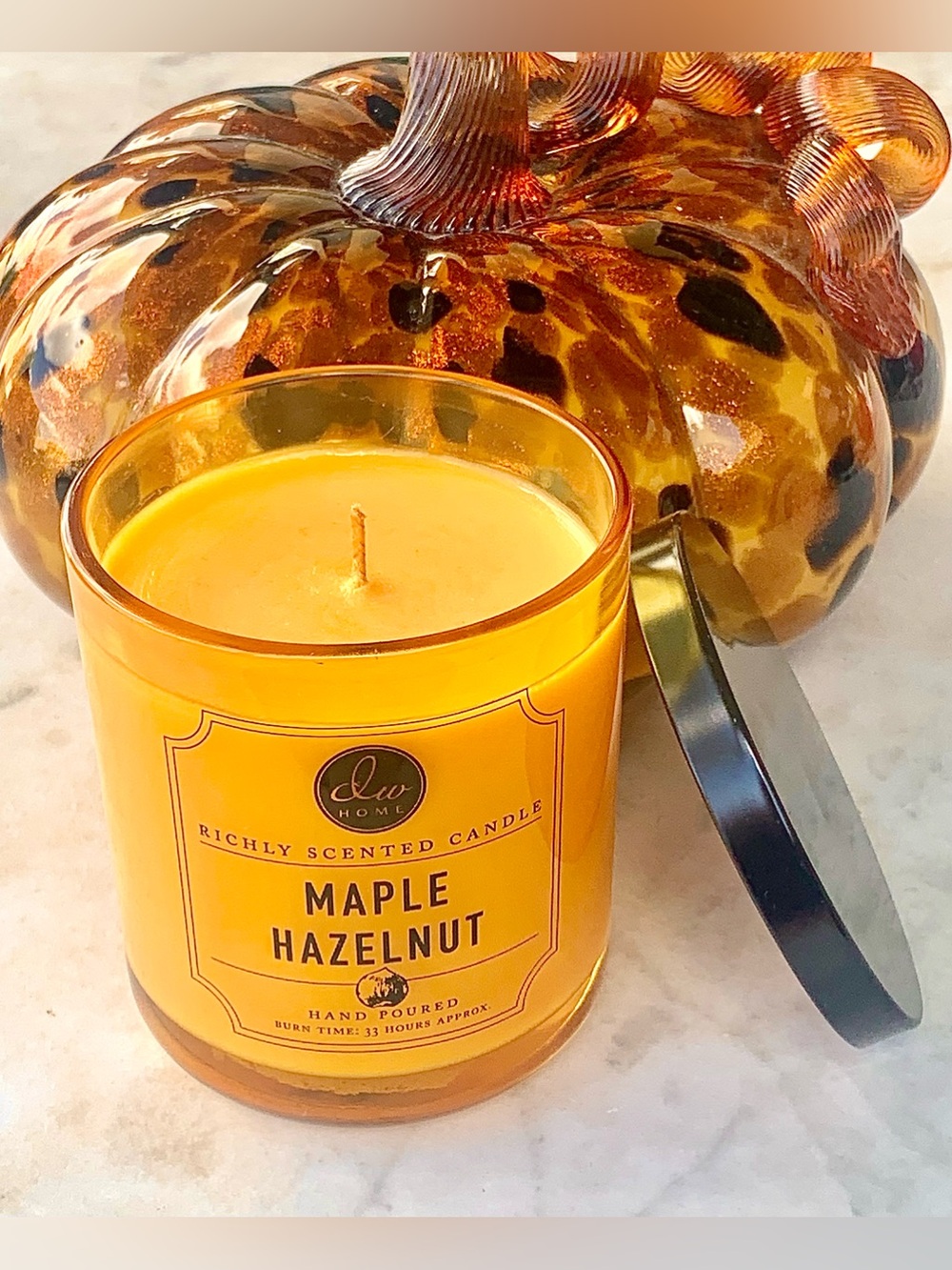 DW HOME CANDLE MAPLE HAZELNUT RICHLY SCENTED NEW 10.35 Oz 1 WICK